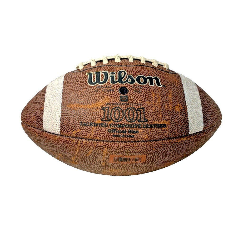 Wilson NCAA 1001 Composite Tackified Leather Official Size Football